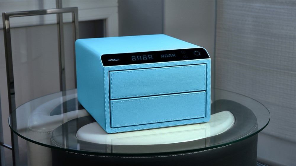 Сейф мебельный Klesto Smart JS2 лазурный голубой