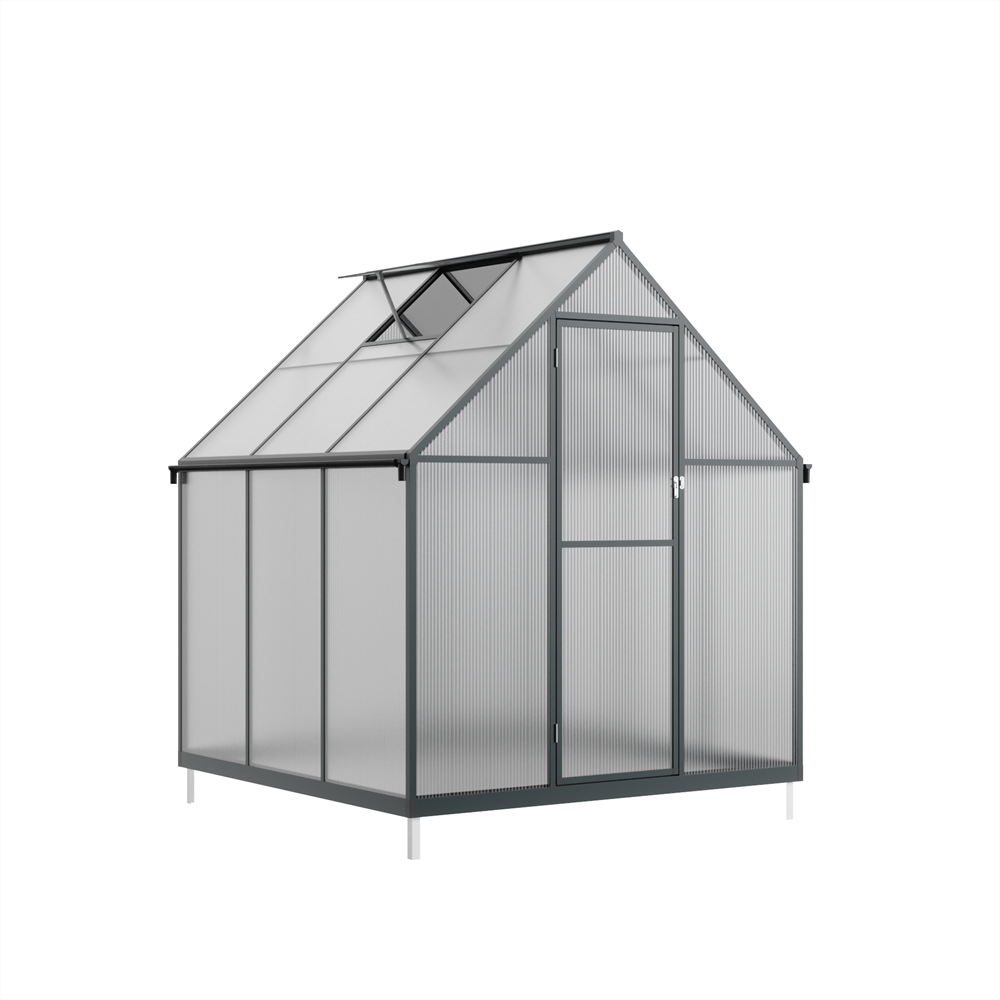 Теплица из поликарбоната Klesto GH169, легкосборная
