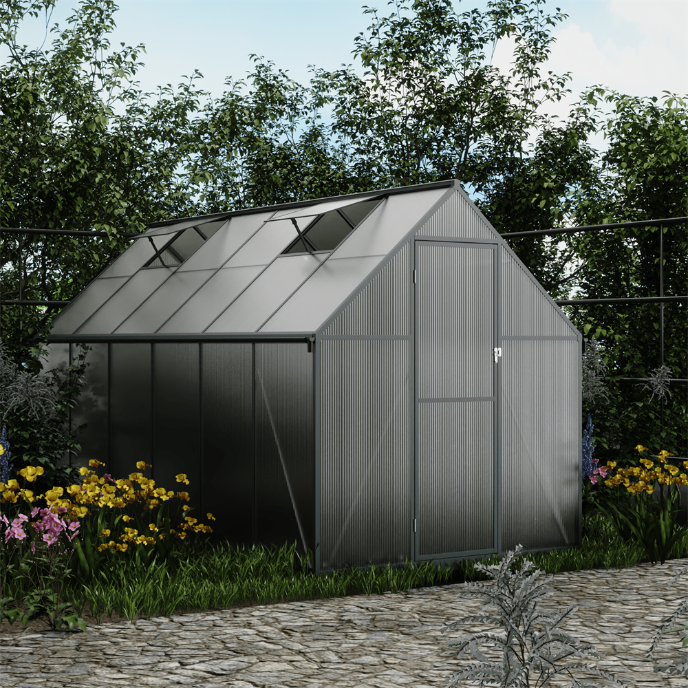 Теплица из поликарбоната Klesto GH335, легкосборная