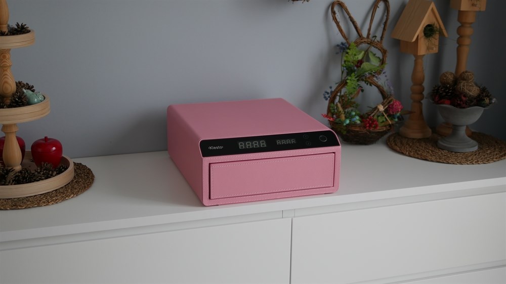 Сейф мебельный Klesto Smart JS1 пудровый розовый